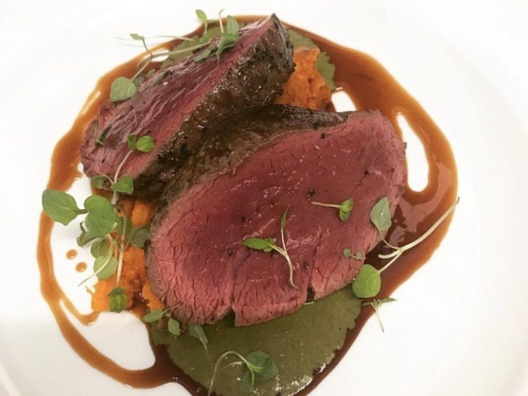 A fusion dish from Claudio Zannotti, plate 1