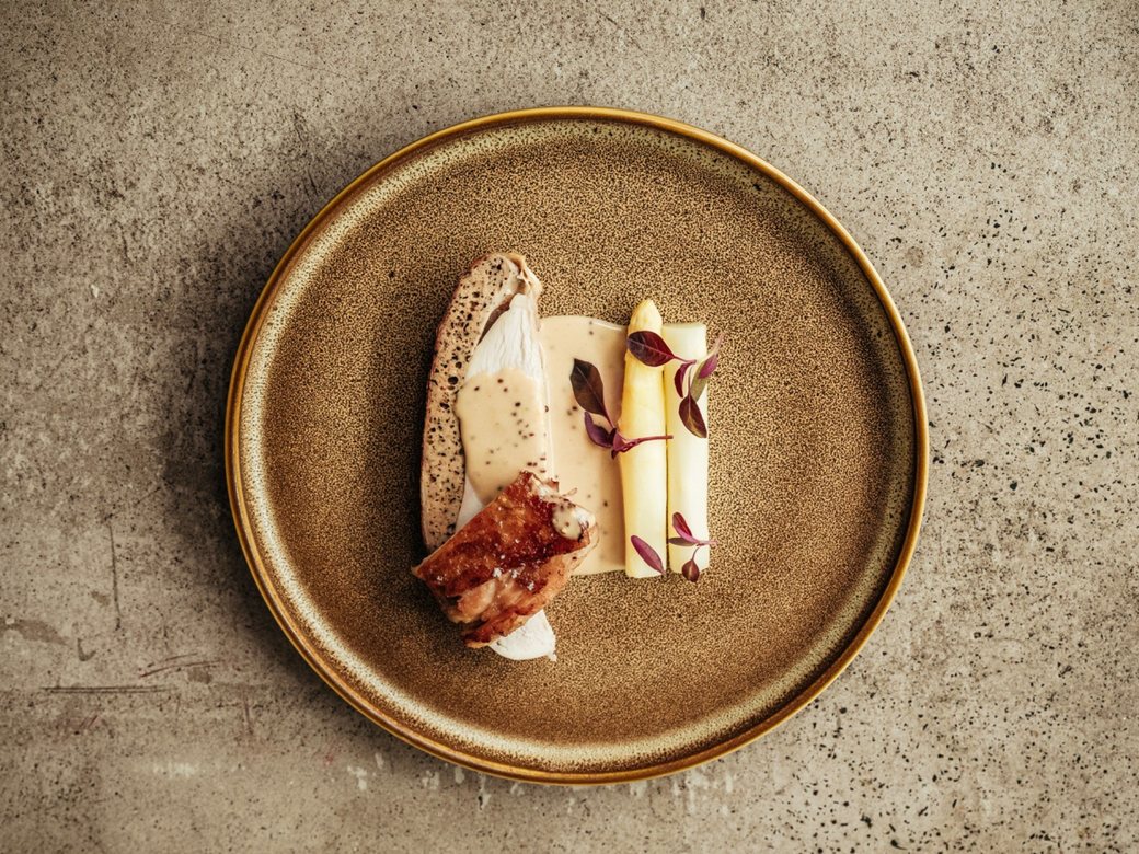A modern australian dish from Emrys Jones, plate 1